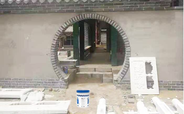 中国电建集团临近古建筑使用渗透结晶防水涂料